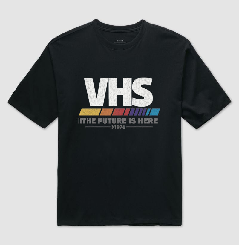 Camiseta Oversized VHS