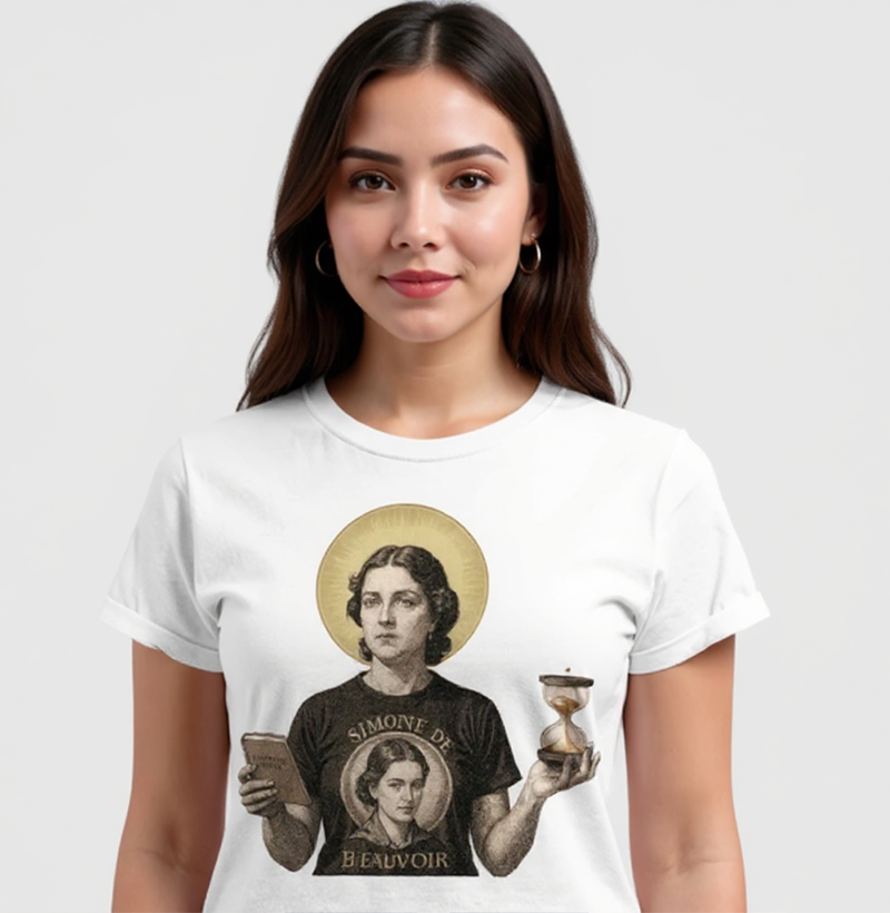 Camiseta Simone de Beauvoir