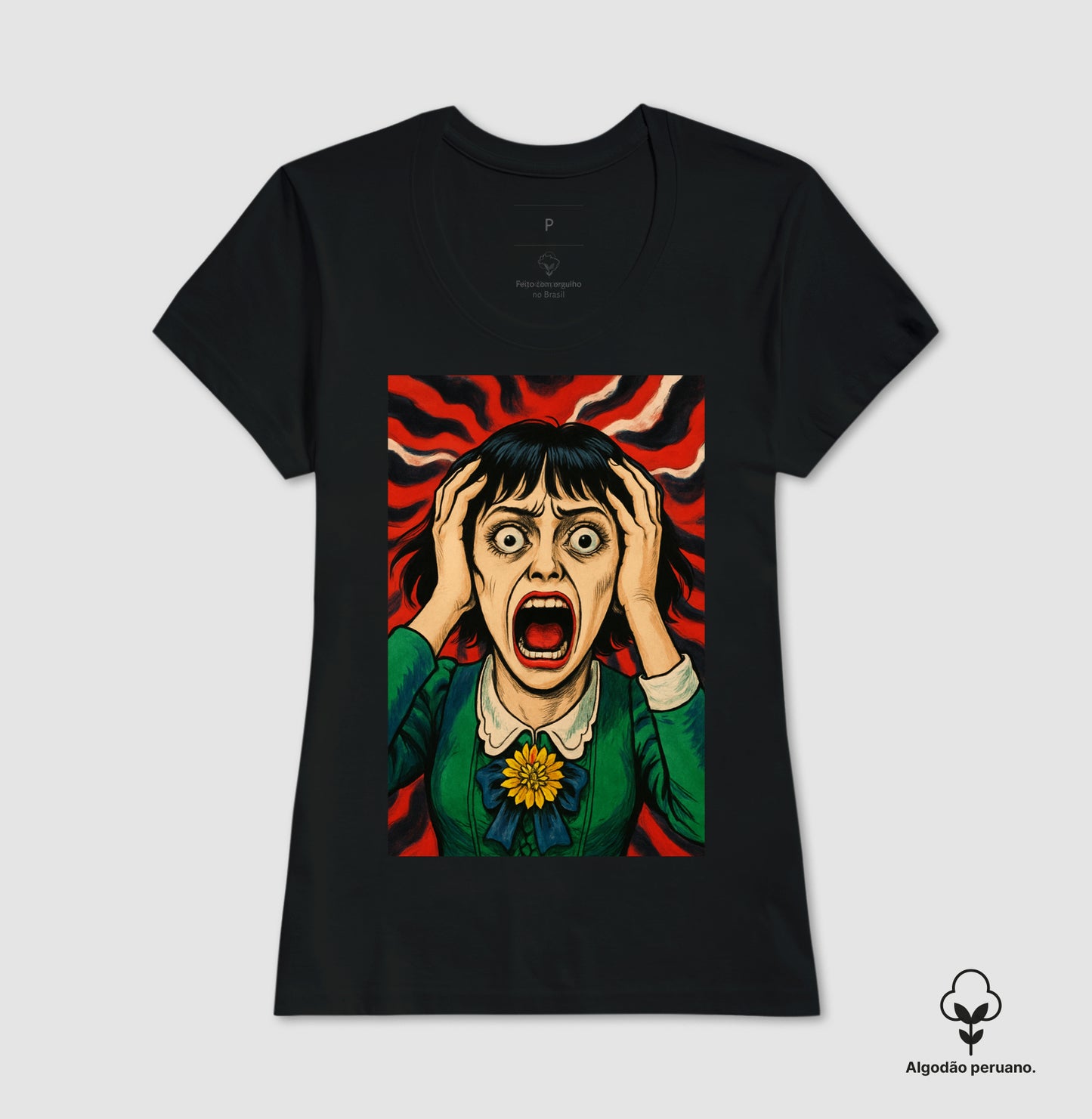 Camiseta Algodão Peruano guedin