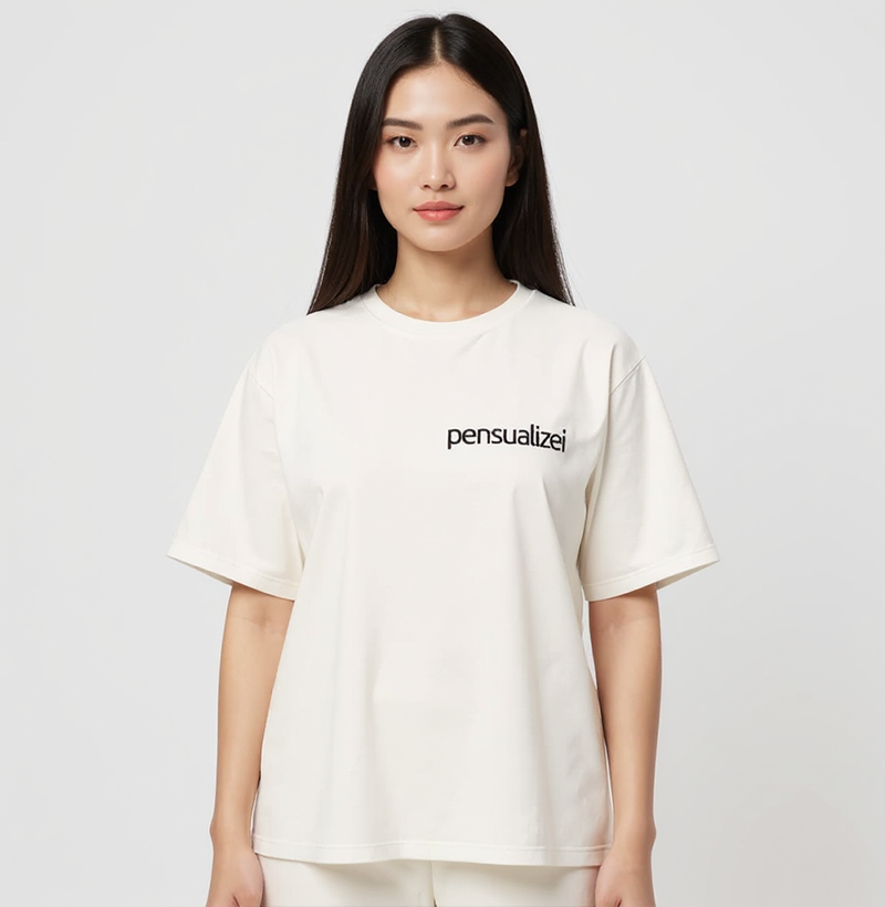 Camiseta Oversized Pensualizei