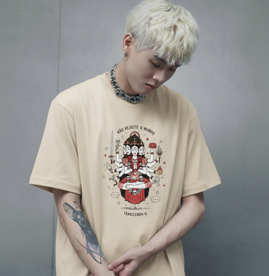 Não rejeite o mundo, transcenda-o